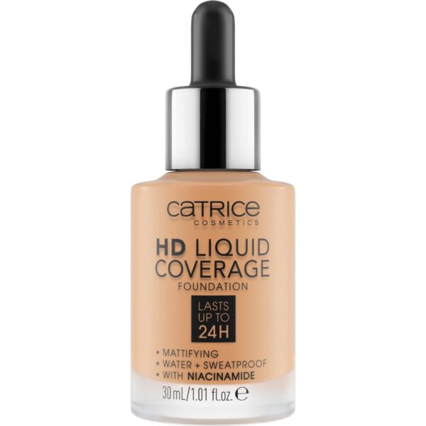 Catrice HD Liquid Coverage Foundation 034 Medium Beige