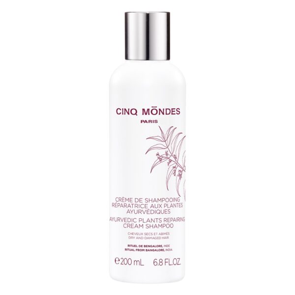 Cinq Mondes Haircare Ayurvedic Plants Repairing Cream Shampoo 200 ml