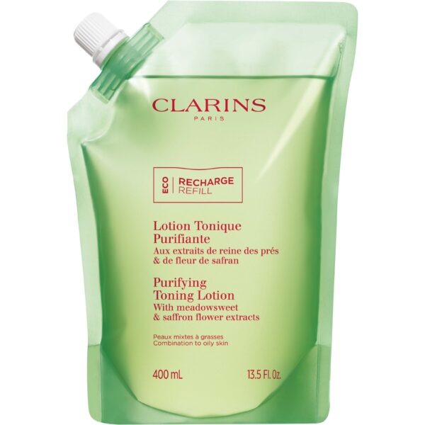 Clarins Purifying Toning Lotion Combination to Oily Skin Refill 400 ml