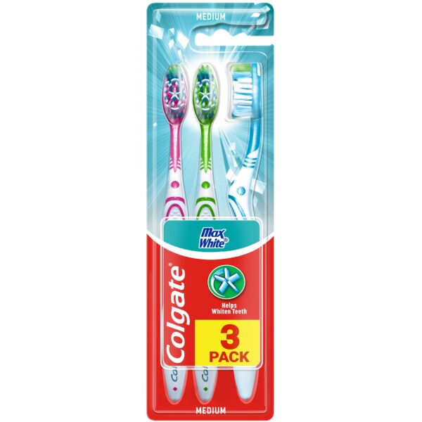 Colgate Toothbrush MaxWhite 3-pack