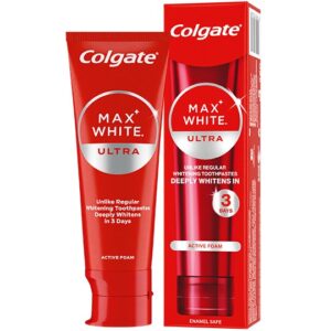 Colgate Toothpaste MaxWhite Ultra Active Foam 75 ml