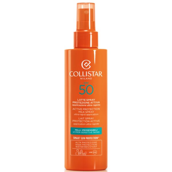 Collistar Active Protection Milk Spray Ultra-Rapid Application SPF 50