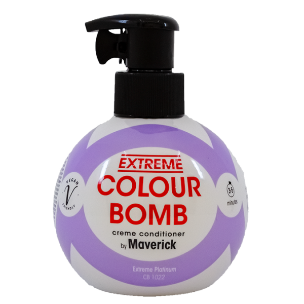 Colour Bomb Creme Conditioner Extreme White Platinum