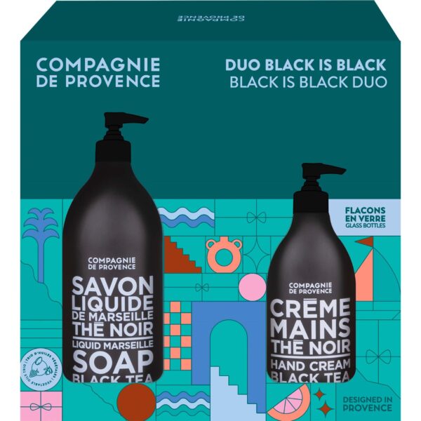 Compagnie de Provence Black Is Black Black Tea Duo