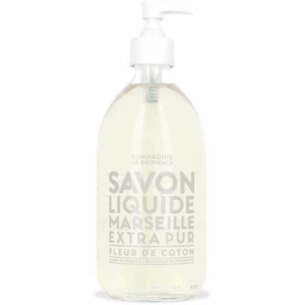 Compagnie de Provence   Liquid Marseille Soap Cotton Flower 495 ml