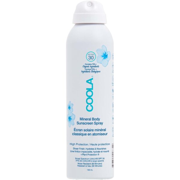 COOLA Mineral Body Spray Fragrance Free SPF30 148 ml