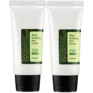 Cosrx Aloe Soothing Sun Cream SPF 50 PA +++ Duo 2x50ml