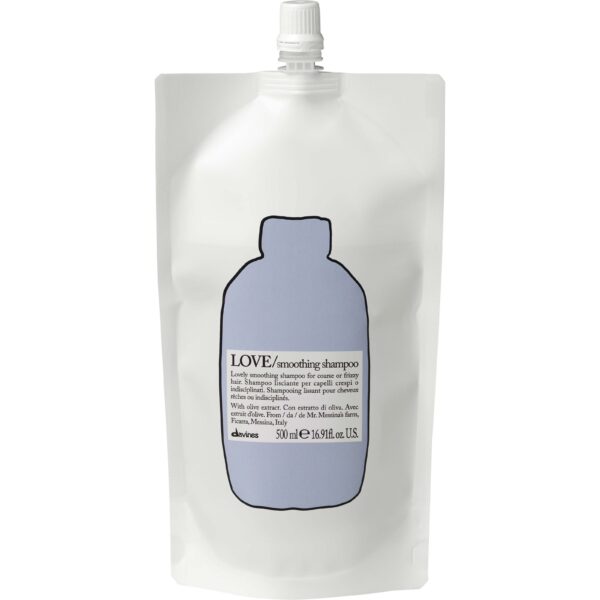 Davines Love Smoothing Shampoo Refill Pouch 500 ml