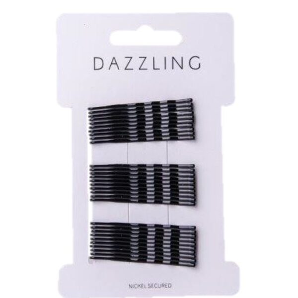 Dazzling Hår 30-pack Bobbypins svarta