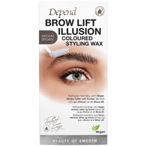 Depend Perfect Eye Brow Illusion Wax Medium Brown