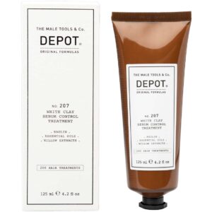 DEPOT MALE TOOLS No. 207 White Clay Sebum Control Treatment 125 ml