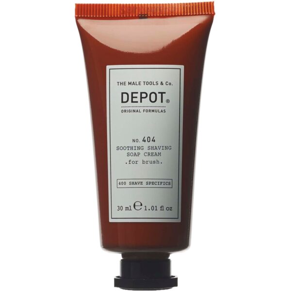 DEPOT MALE TOOLS No. 404 Soothing Shaving Soap Cream For Brush 30 ml