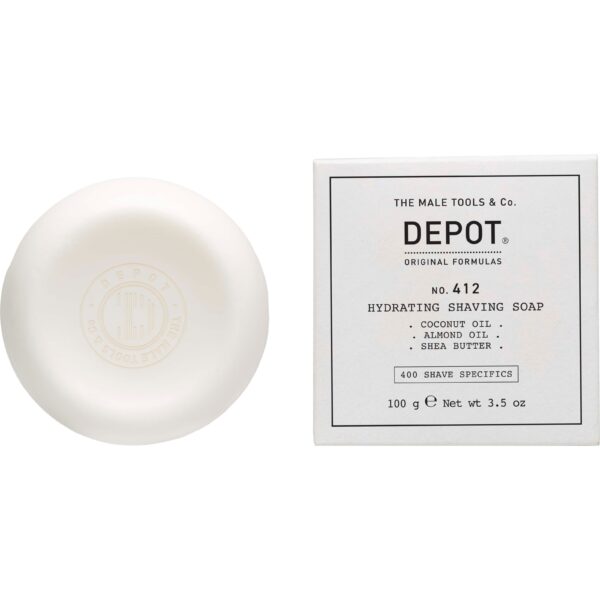 DEPOT MALE TOOLS No. 412 Hydrating Shaving Soap 100 g