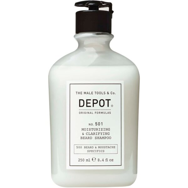 DEPOT MALE TOOLS No. 501 Moisturizing & Clarifying Beard Shampoo  250