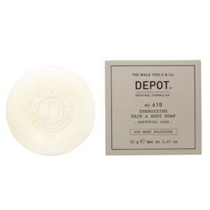 DEPOT MALE TOOLS No. 610 Energizing Hair & Body Soap Sartorial Sage 70