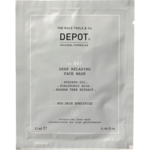 DEPOT MALE TOOLS No. 807 Deep Relaxing Face Mask