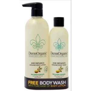 DermOrganic Bath & Body Duo Pack Age Defiance