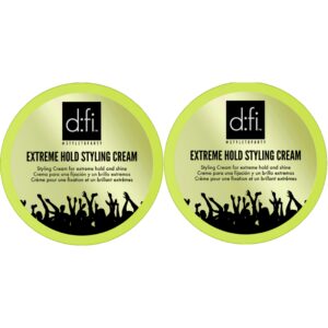 d:fi Extreme Hold Styling Cream 150g x2