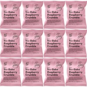 Dig GET RAW Organic No-Bake Raspberry Crumble 12 x 35g