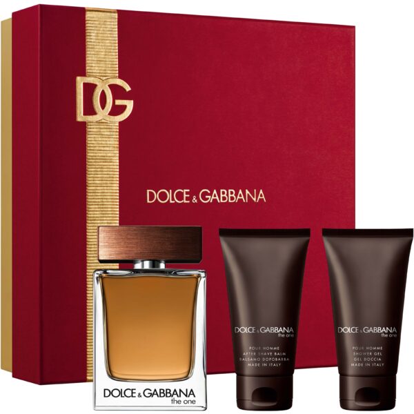 Dolce & Gabbana Gift Set The One Pour Homme EdT + After Shave Balm + S