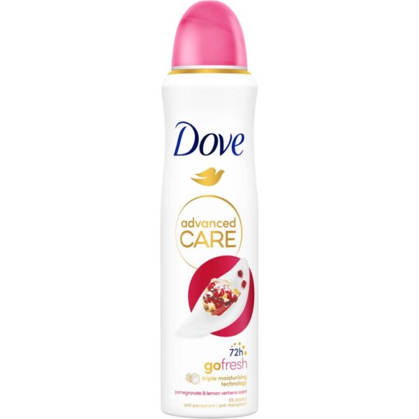 Dove 72h Advanced Care Go Fresh Pomegranate & Lemon Verbena Spray 150