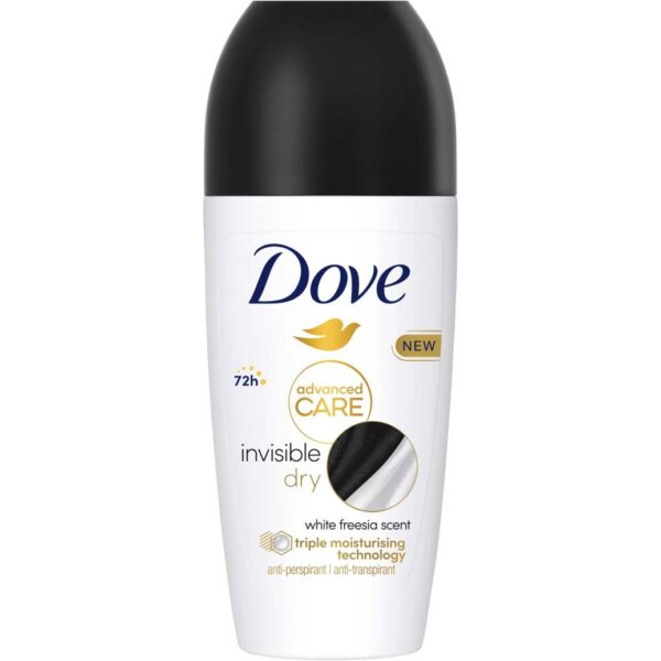 Dove 72h Advanced Care Invisible Dry Roll-On 50 ml