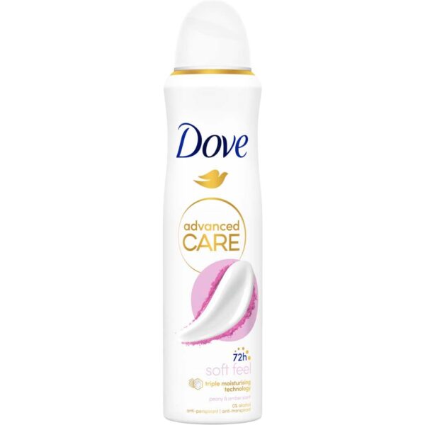 Dove 72h Advanced Care Soft Feel Spray 150 ml