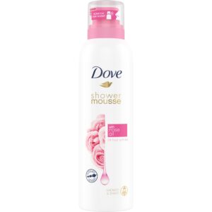 Dove Shower Mousse Rose Oil 200 ml