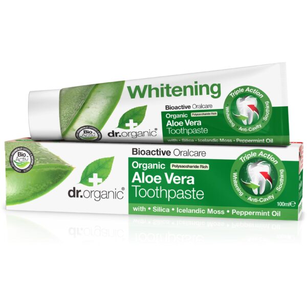 Dr. Organic Aloe Vera Toothpaste Fluor 100 ml