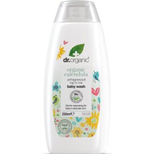 Dr. Organic Calendula Baby Body Wash Unfragranced 250 ml