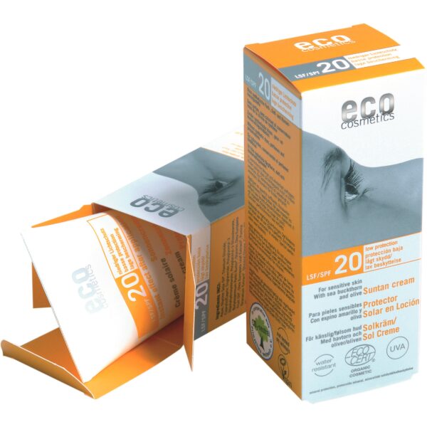 Eco Cosmetics Sunscreen 20 Spf Sea Buckthorn 75 ml