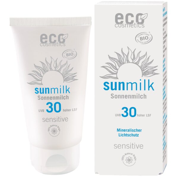 Eco Cosmetics Sun Milk Spf 30 Sensitive 75 ml