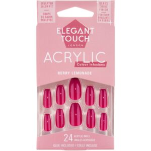 Elegant Touch Colour Acrylics Berry Lemonade