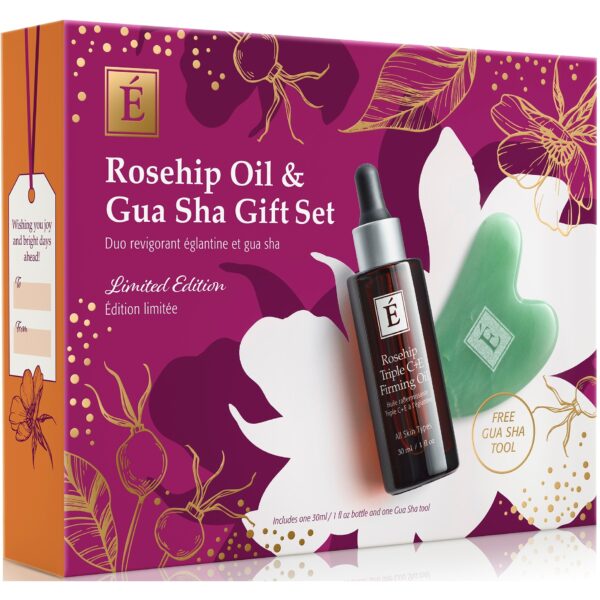 Eminence Organics Rosehip Oil & Gua Sha Gift Set