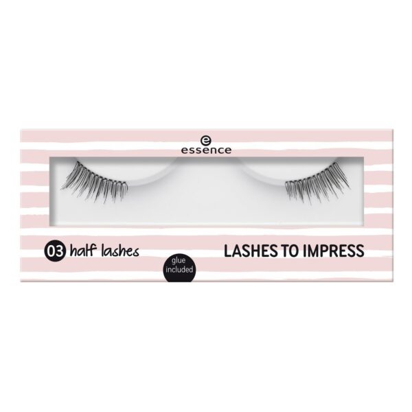 essence Half Lashes lashes to impress 03