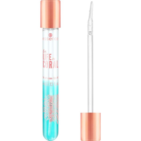 essence Live Life In Coral Bi-Phase Lip Oil