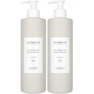 Estelle&Thild Organic Beauty Citrus Body Wash Duo 2 x 400 ml