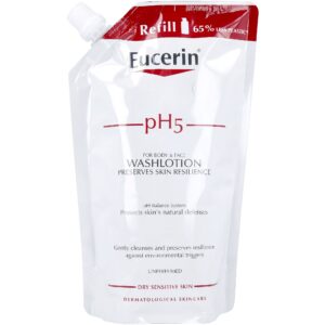 Eucerin pH5 Washlotion Refill Uparfymert 400 ml