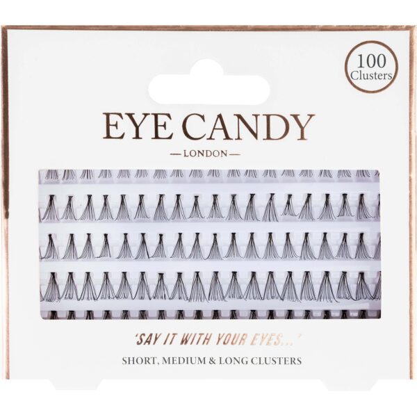 Eye CANDY Individual Lashes - 100 Clusters