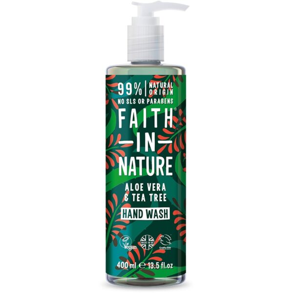 Faith In Nature Aloe Vera & Tea Tree  Handwash 400 ml