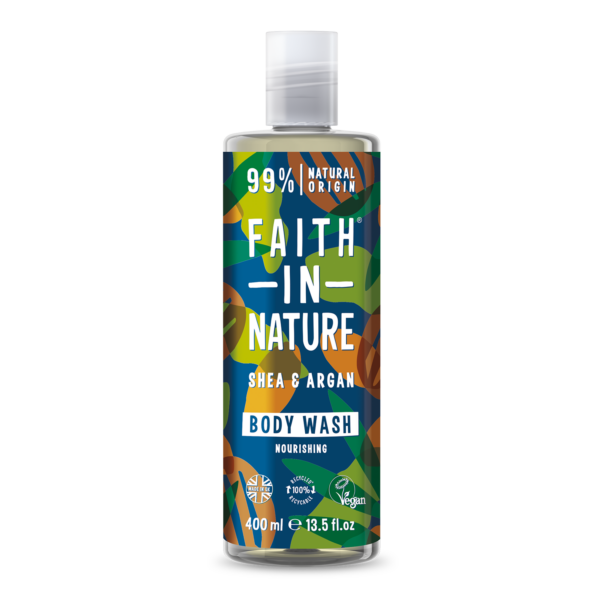 Faith In Nature Body Wash Shea & Argan  400 ml