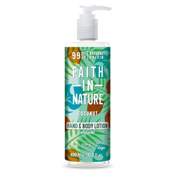 Faith In Nature Hand & Body Lotion Coconut     400 ml