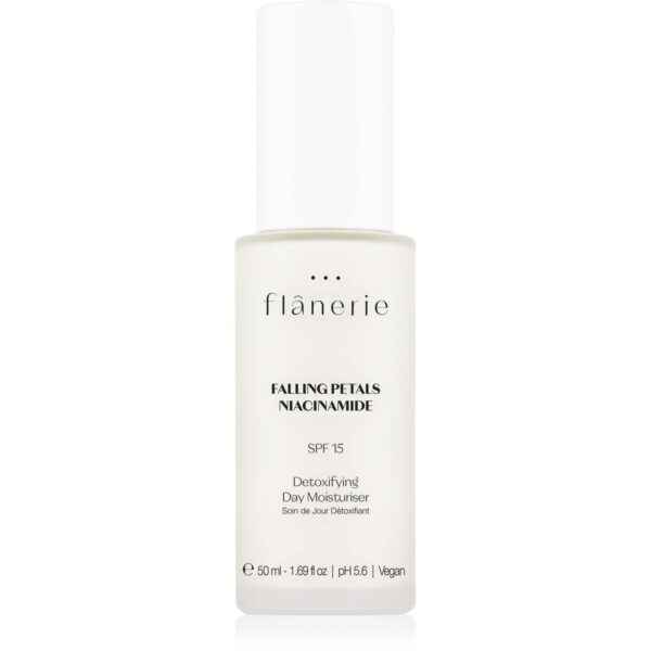 Flânerie Skincare FALLING PETALS Detoxifying Day Moisturiser SPF15 50