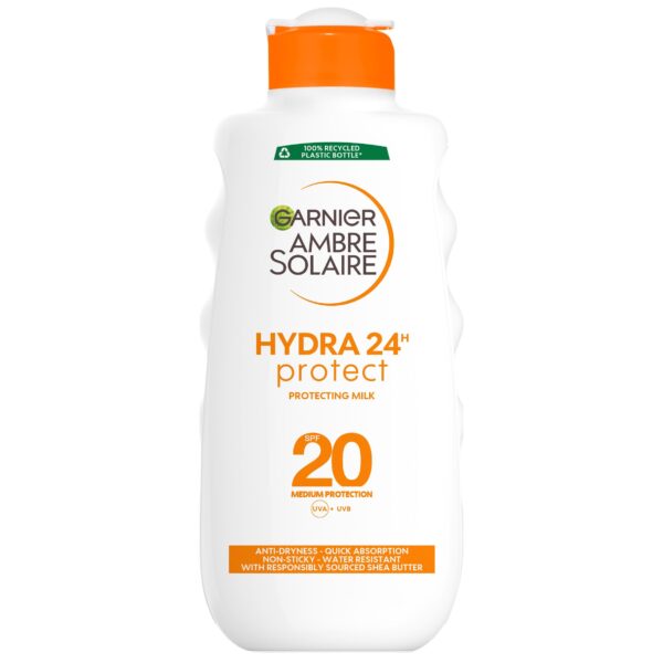 Garnier Ambre Solaire Sun Protection Milk 24 Hydration SPF 20 200 ml