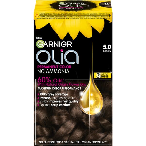 Garnier Olia Permanent Color 5.0 Brown