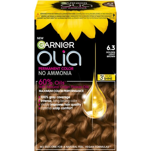 Garnier Olia Permanent Color 6.3 Golden Light Brown