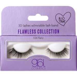 gbl Cosmetics Flawless Collection 3D Lashes w/ invisible lash band E26