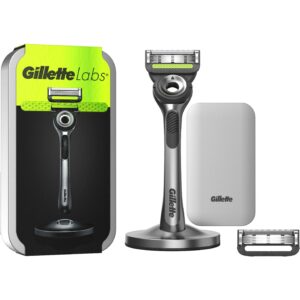 Gillette Labs Razor With Exfoliating Bar & Stand 2 Blades Travel Editi