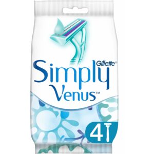 Gillette Venus Simply  2 Women&apos;s Disposable Razors 4 count