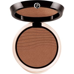 Giorgio Armani Luminous Silk Glow Fusion Powder 11.5 Deep with a Peach